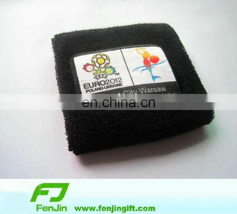 sport wristband terry zipper sweatbands