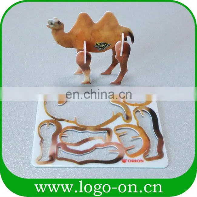 3d plastic puzzle diy toy