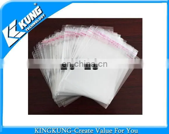 plastic opp self-adhesive bag can customized