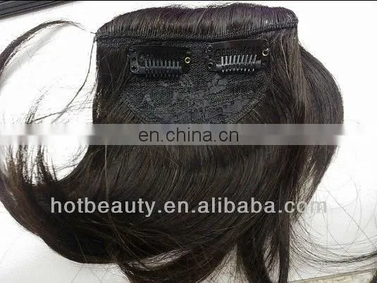 100% Virgin Human Hair Clip Hair Fringe Bangs