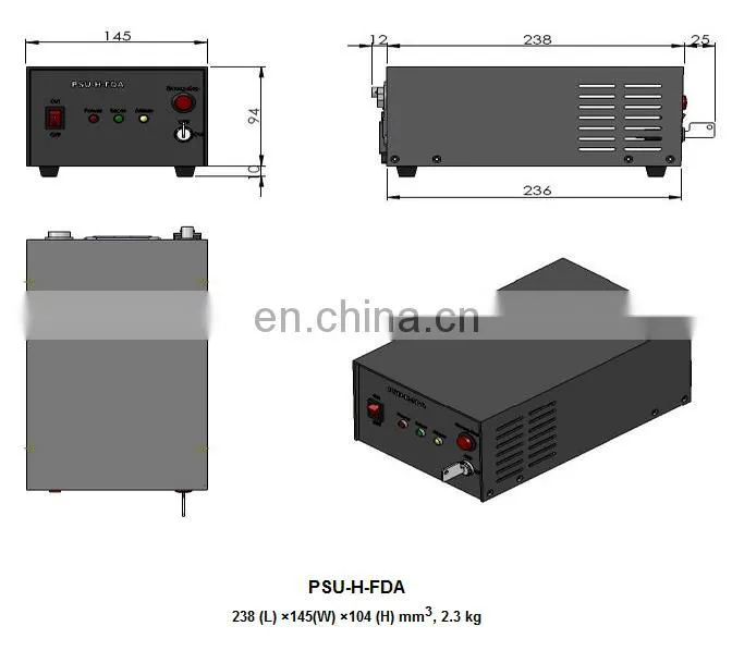 DPSS Narrow linewidth 473nm 300mW Blue Laser Module in Ultra compact