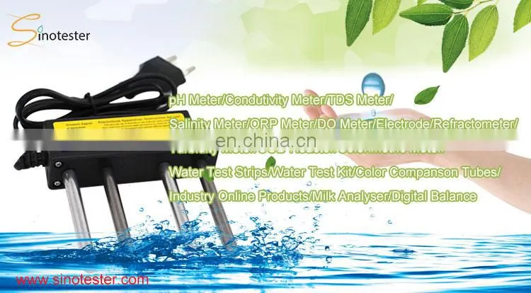 Hot sale easy use water electrolyser water quality tester with better quality