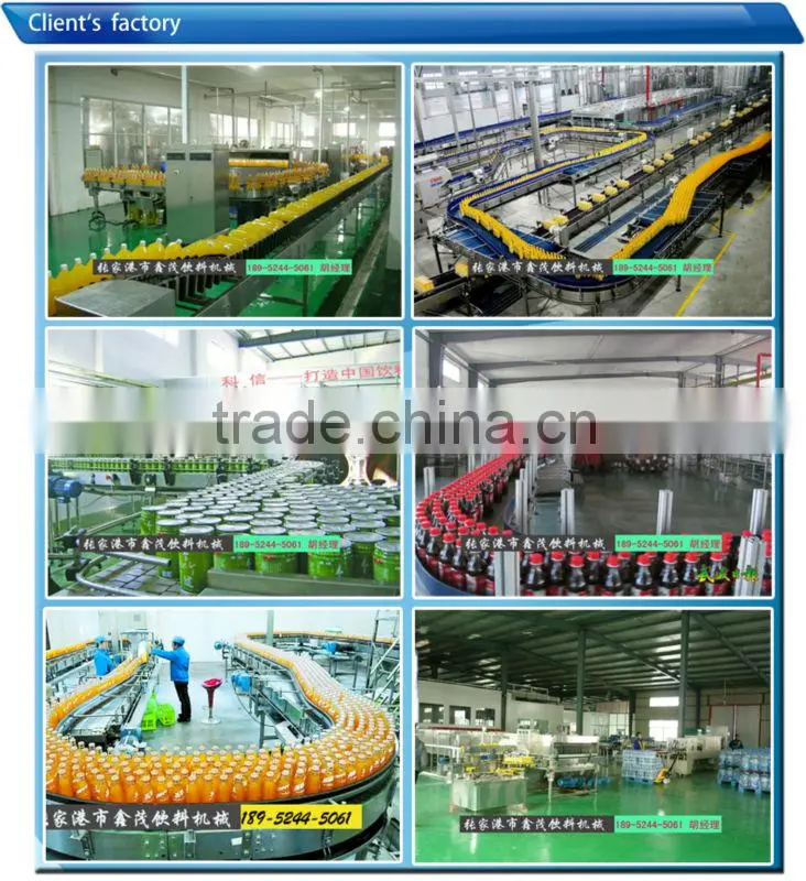 pet bottled juice hot filling machine
