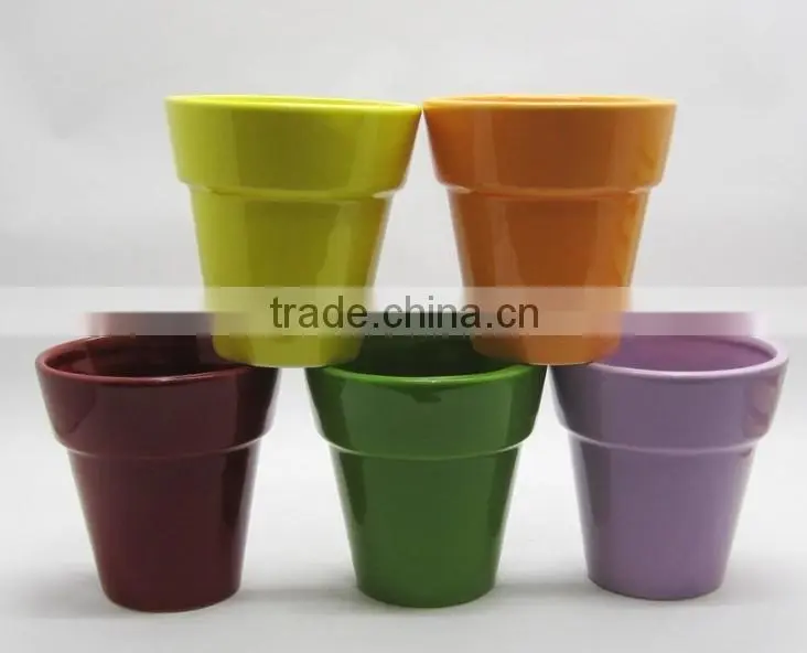 ceramic flower pot