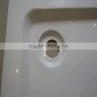 Enamel shower base shower tray