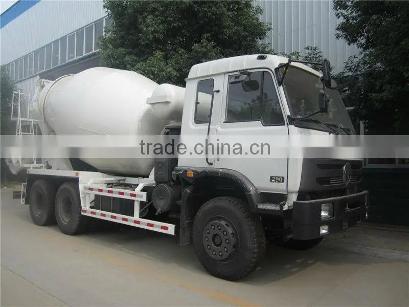6x4 Dongfeng 10cbm Concrete Mixer Drum Truck