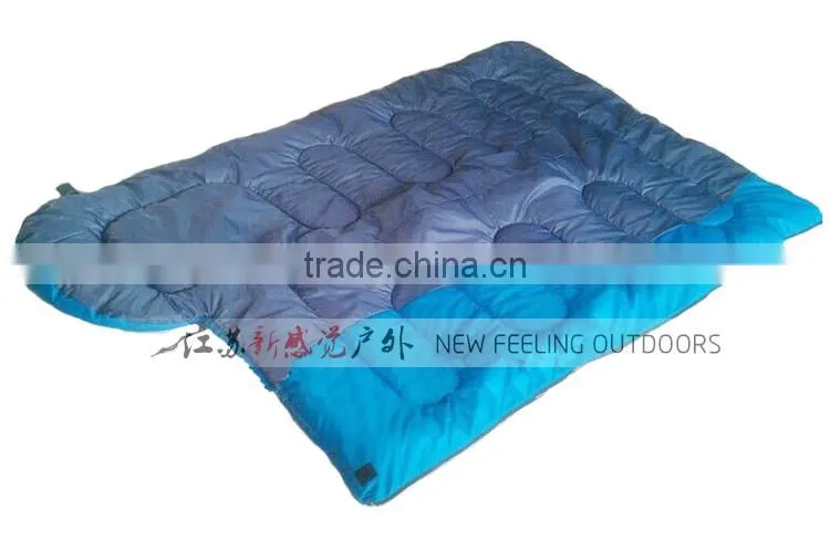 Rectangular Shape Flannel Nylon Camping Sleeping Bags