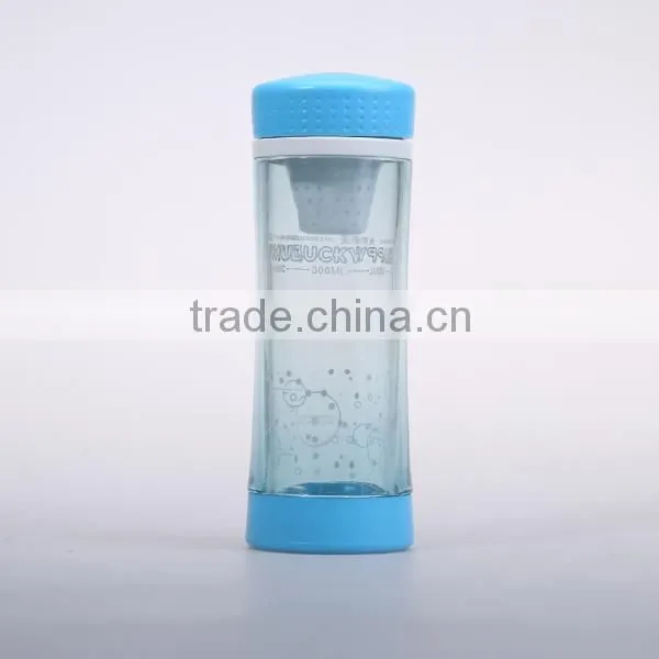 0.3L A variety of color plastic sport water bottle