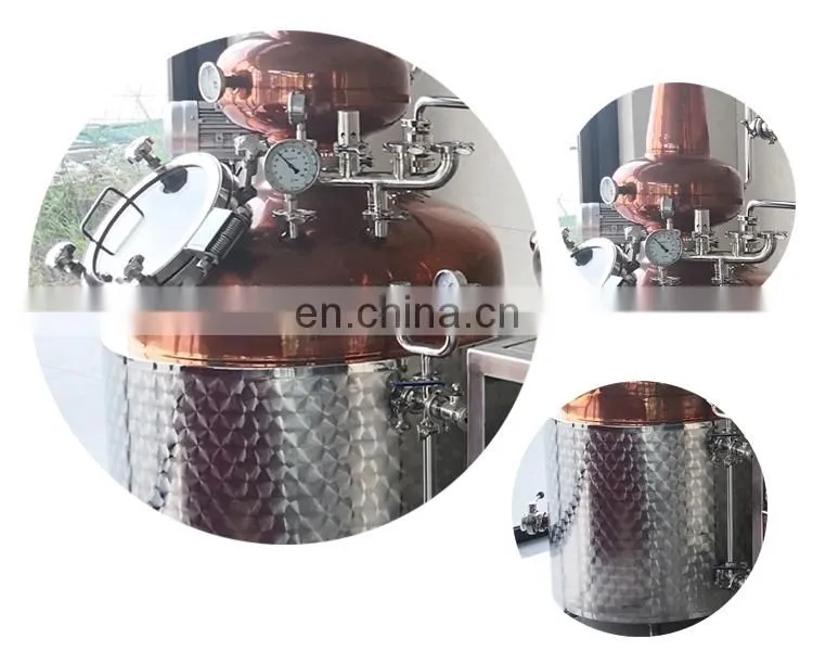 copper still Whisky distiller