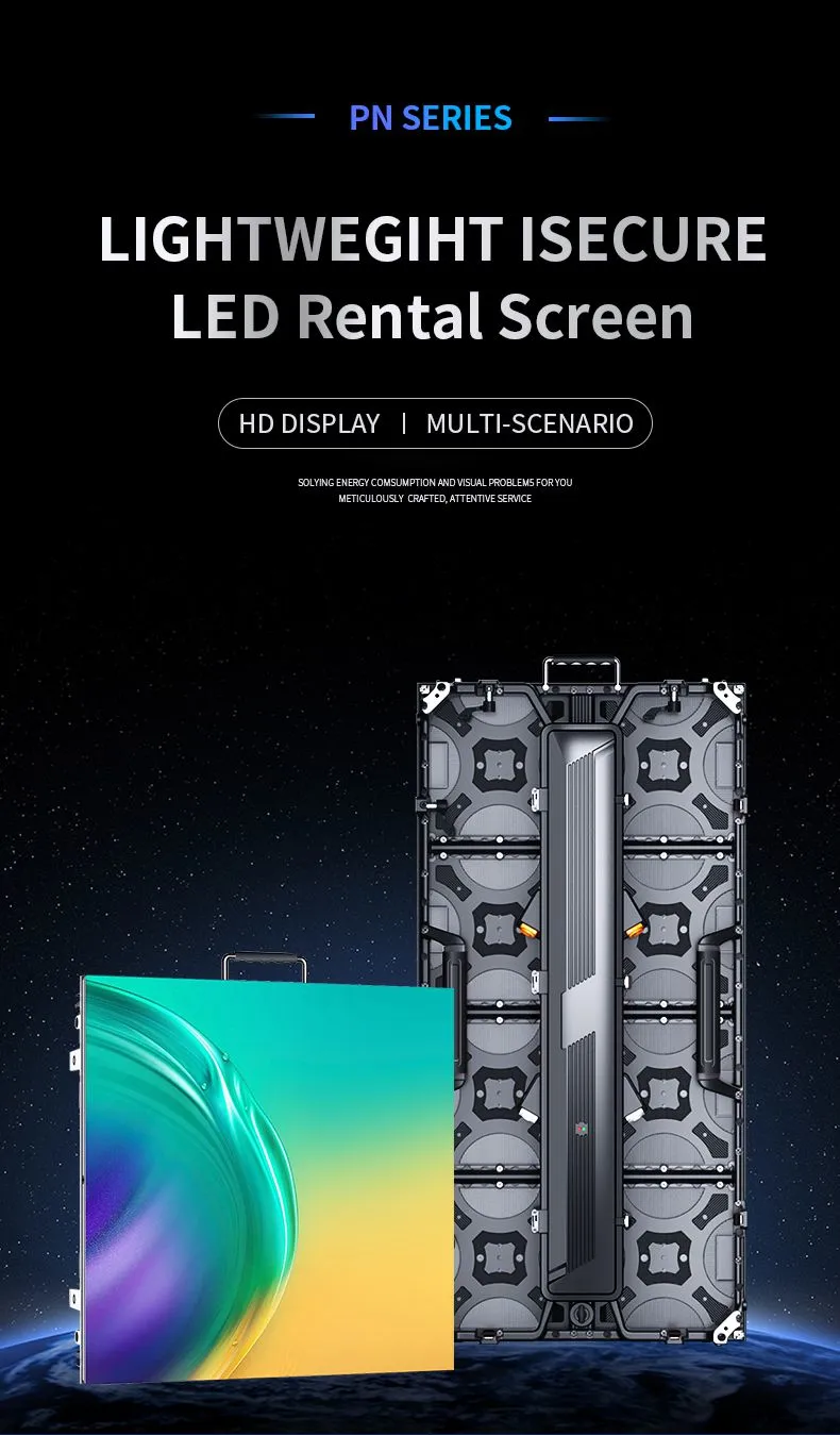 P2.9 P 3.91 500X1000mm 500X500mm Led Screen Outdoor Large Format Outdoor Led Screen Led Video Wall System Rental Led Screen