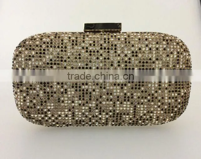 best selling mosaic design crystal evening clutch bag,customized designs welcome