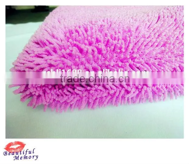 Microfiber Small Chenille Fabric For Mops and Mats