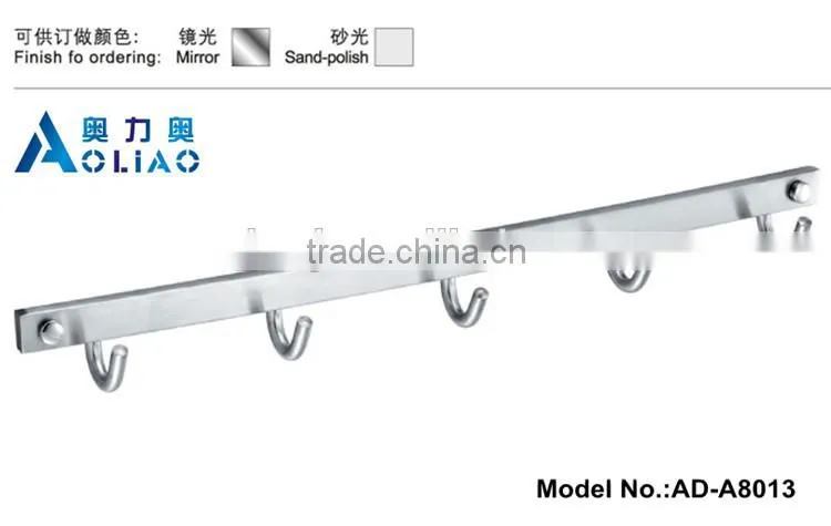 Bathroom accessory stainless steel good quality bathroom towel hook