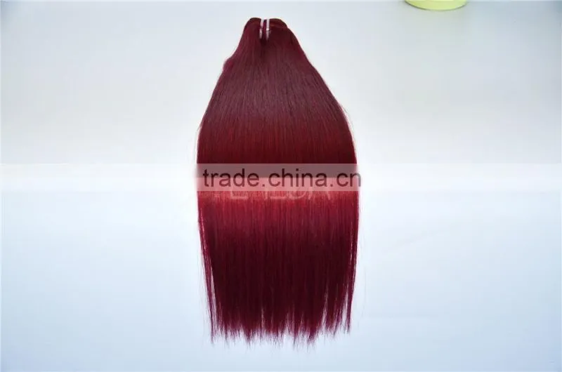 Brazilian 99j red hair weave