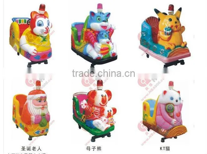 Coin Operated Amusement Arcade Kiddie Ride Go-Anywhere Vehicle