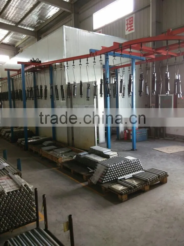 Hyva type long stroke 6TG-E105-1000 telescopic hydraulic cylinder for dump truck