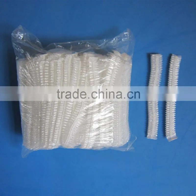 China wholesale disposable PE plastic strip shower cap