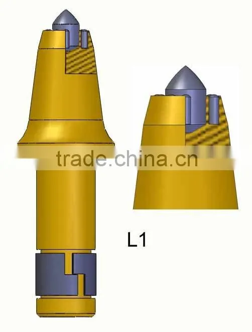 Zhuzhou factory manufacture offer high quality Rotary digging teeth/bullet teeth
