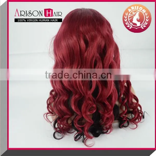Wholesale Brazilian hair jewish kosher human hair wigs silk top
