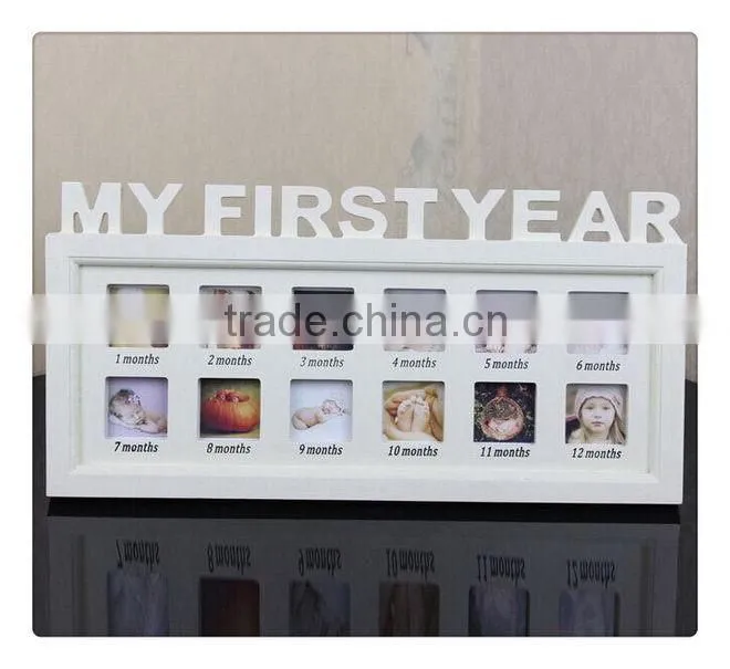 Customized best selling wood craft photo frame
