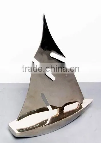 Cast Aluminum Decorative Sail Boat