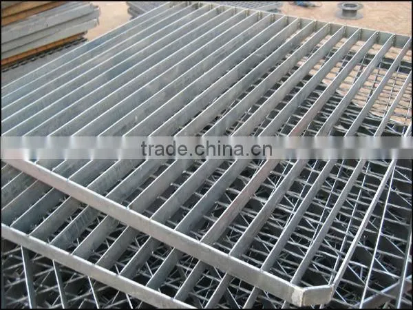 Galvanized steel rain grates