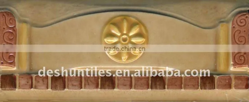 wall ceramic border tiles for bathroom