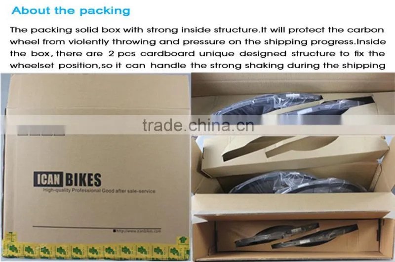 2016 popular 29ER all mountain bike wheels full carbon mtb bicycle wheels rims 35mm clincher and tubeless ready AM290-35TL