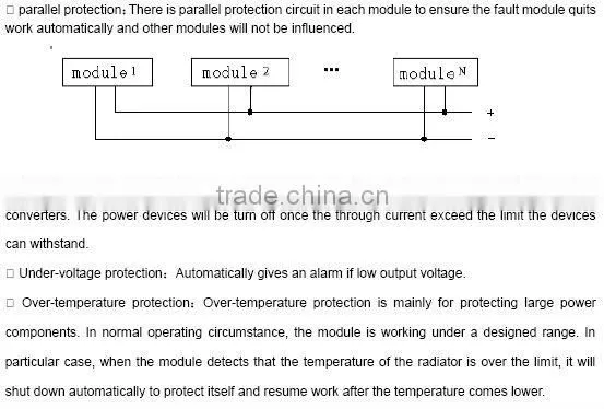 500V 600V 700V APFC modular electric car charger