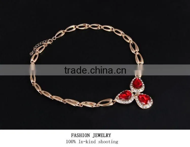 Best Selling High Quality Alloy Jewelry Set With Gold Plated Jewelry Sets Dubai Custom