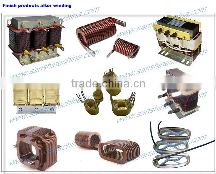 (SS85X) Automatic high torsion thick wire coil winding machine