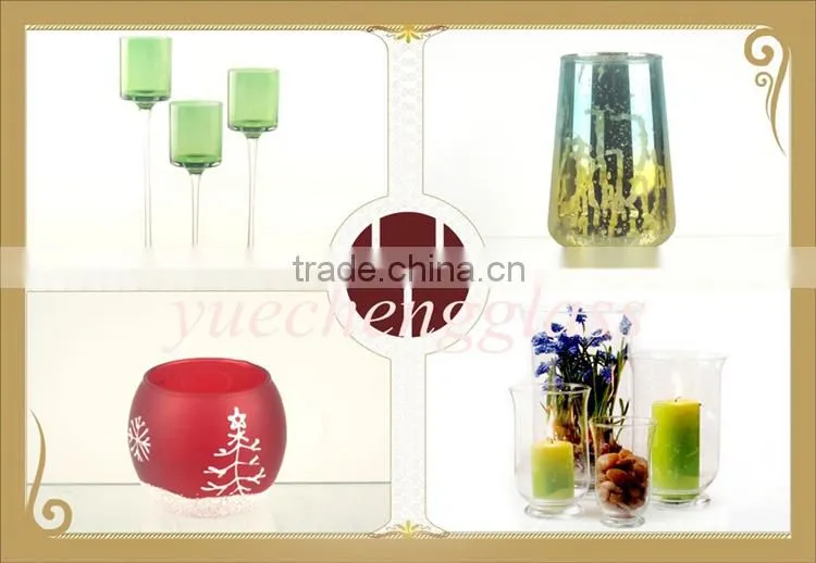 crystal crackle candelabra votive holder candle holders