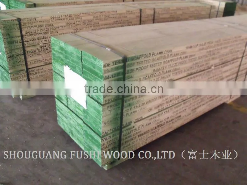 Chinese pine LVL board scaffold plank laminated scaffold