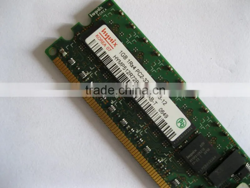 Amazing low price for 100% orginal ! 1G PC2-3200 REG 400MHZ DDR2 server ram memory