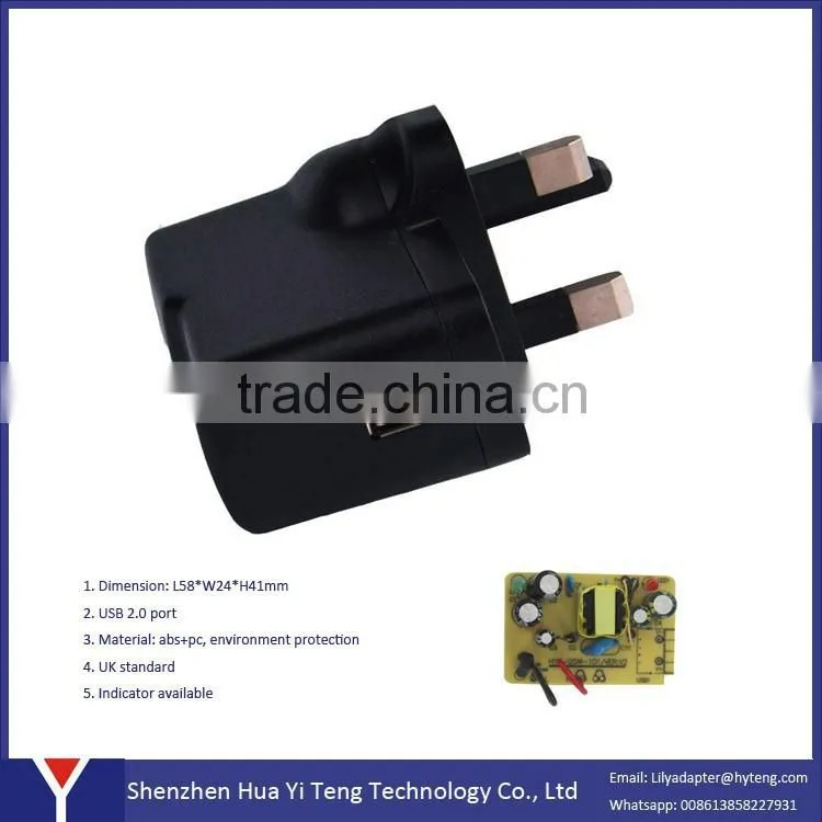 Standard Grounding and Commercial Application Shaver Travel Adapter Plug