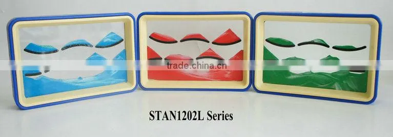 3 Colors Flowing Sand Art Scenery