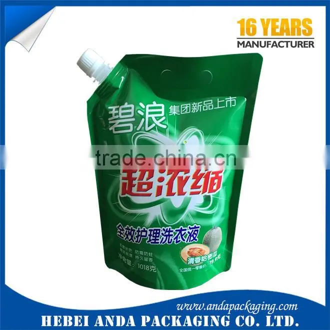 Custom printed detergent washing powder sachet bag powder packaging film plastic rolls