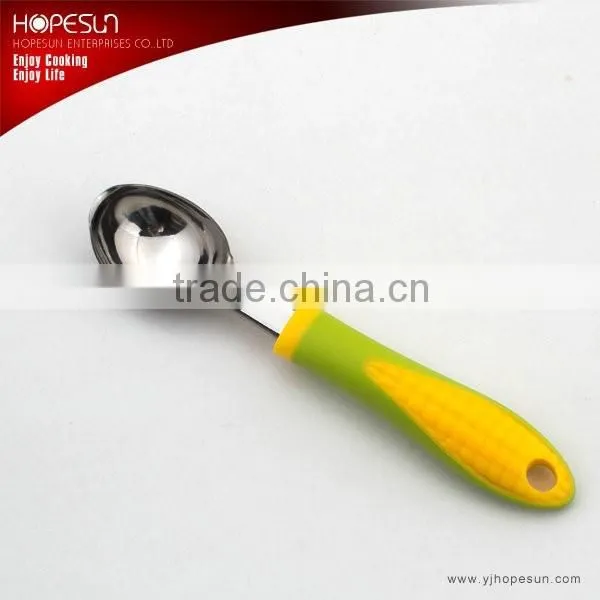 Newfangled perfect stainless steel ice cream scooper with colorful handle