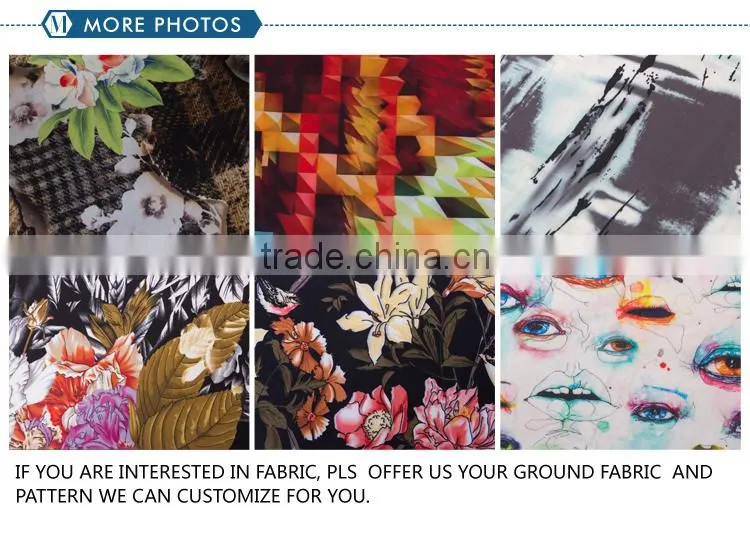 polyester chiffon fabric different types flower designs of fabric printed fabrics