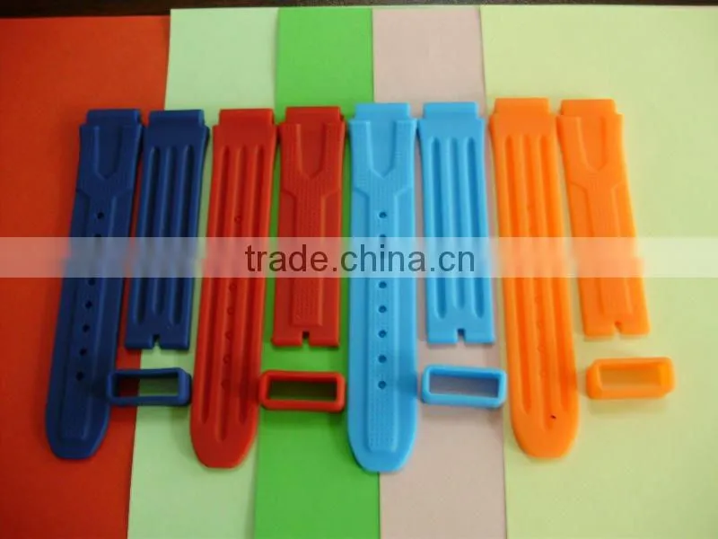 silicone watch band