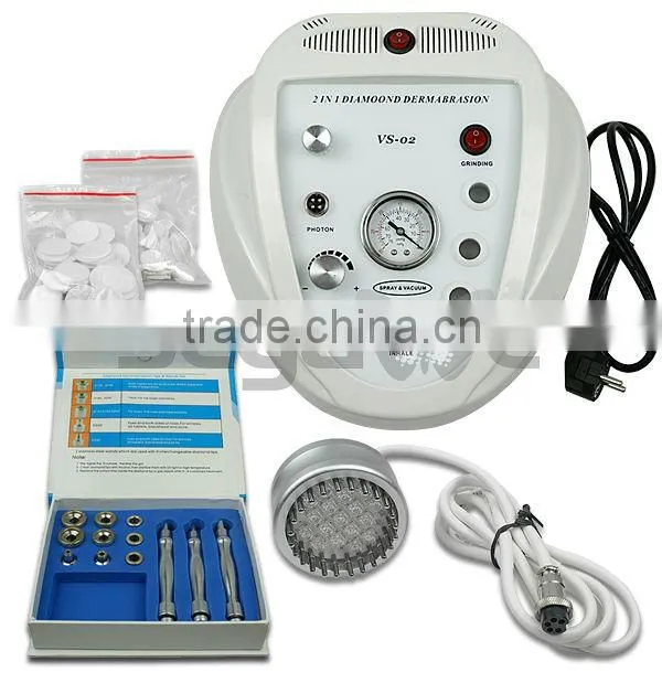 2 in 1 Microdermabrasion machine for skin rejuvenation