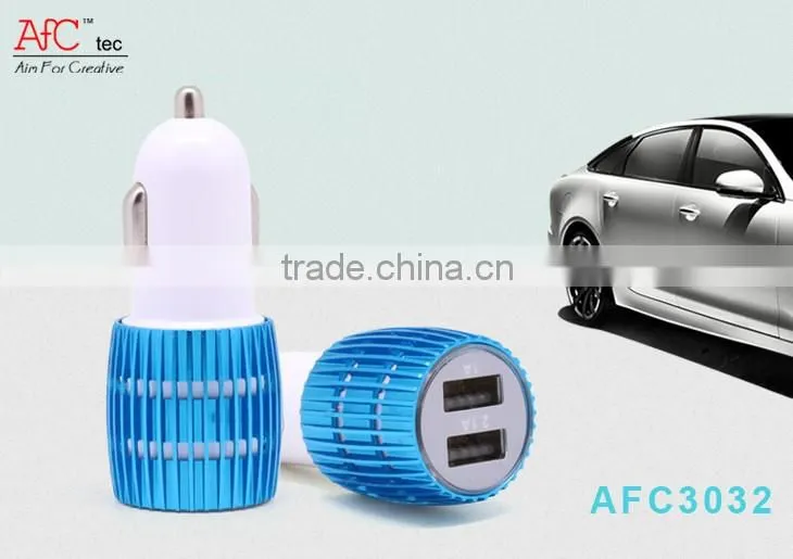 AFC3032 Dual USB Output Mobile Phone Car Charger USB Car Adapters