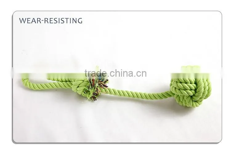 durable dog rope toy colorful and small size with factory price