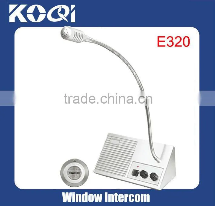 E320 Bank/Box Office Intercom Kits Window Intercom