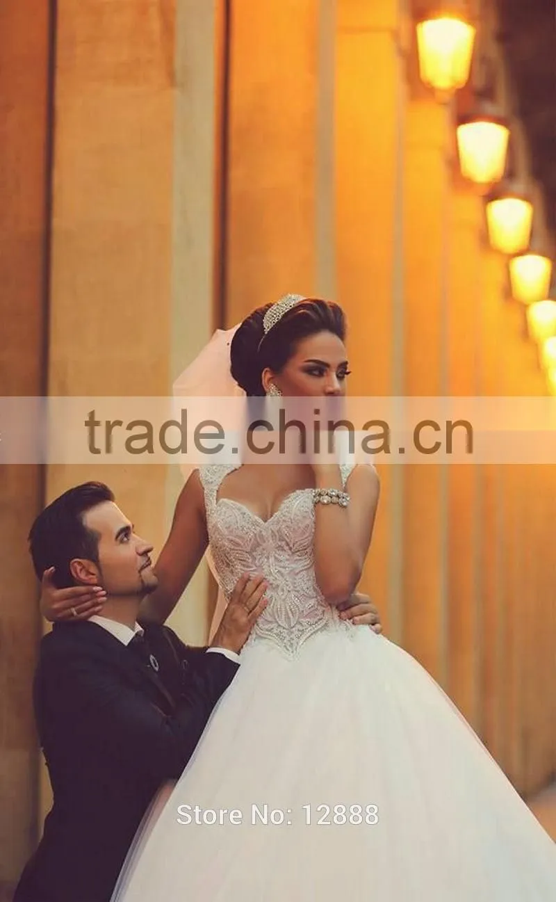Beautiful Sweetheart Appliqued Wedding Dresses