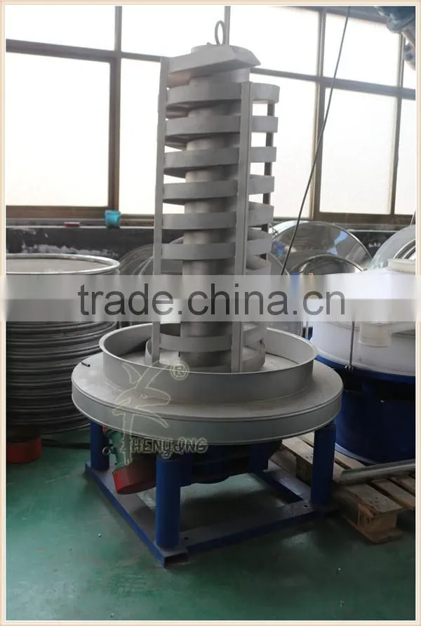 Vertical vibrating conveyor with CE & ISO