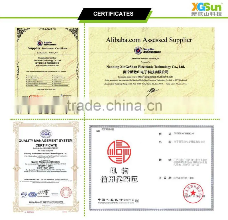 Custom 860-960MHz UHF Anti-theft RFID Tag for Sunglasses
