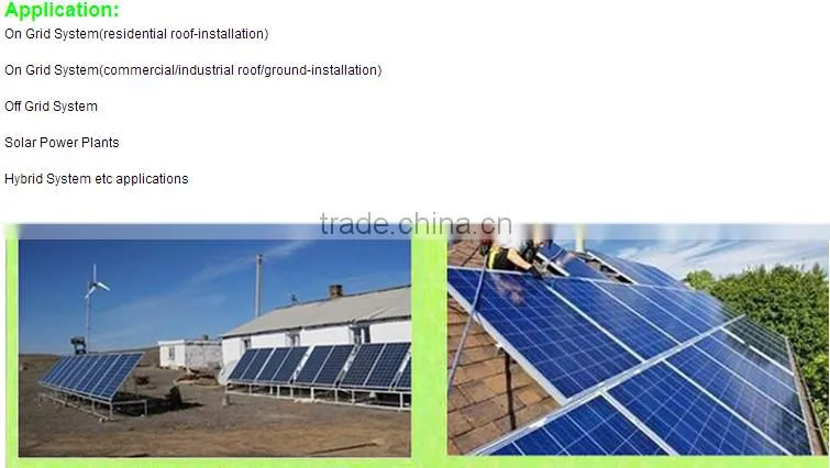 High efficiency and Good Quality solar panel 270W mono PV for solar power systems