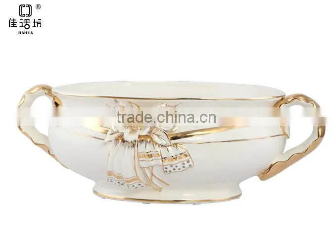 Modern fashion big candy bowl fuirt bowl