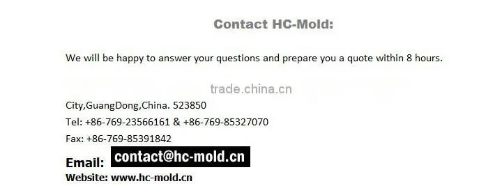 plastic mold maker with abs pc pmma pe pp pa66 nylon pvc tpr plastic material injection mould